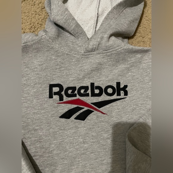 Gray Reebox hoodie size Medium - Picture 2 of 2
